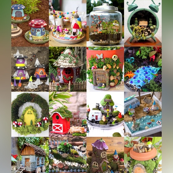 Mystery fairy garden lot - Picture 3 of 6